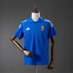 Real Madrid 25/26 Polo Jersey - Blue - Primetime Jerseys