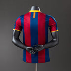 Barcelona 10/11 Home Long Sleeve Player Version Retro Jersey - Primetime Jerseys