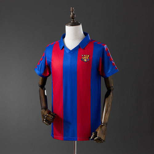 Barcelona 90/92 Home Retro Jersey - Primetime Jerseys
