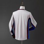 Barcelona 98/99 Away Long Sleeve Retro Jersey - Primetime Jerseys