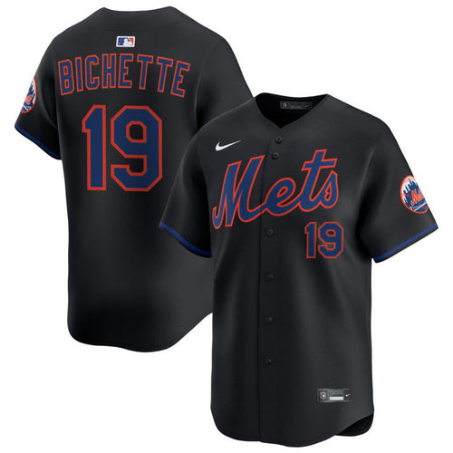 Bo Bichette New York Mets Jersey - Black - Primetime Jerseys