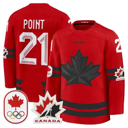 Brayden Point Canada 2026 Olympic Jersey - Red