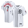2026 All-Star Edition Stars & Stripes Detroit Tigers Kevin McGonigle Stadium Jersey - White