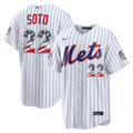 2026 All-Star Edition Stars & Stripes New York Mets Juan Soto Stadium Jersey - White
