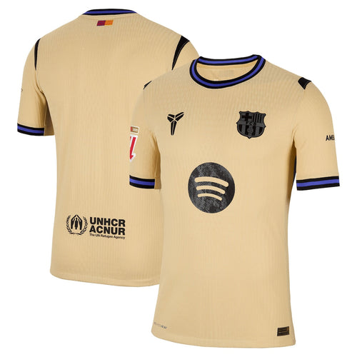 Barcelona 2025/26 Away Match Jersey - Gold - Primetime Jerseys