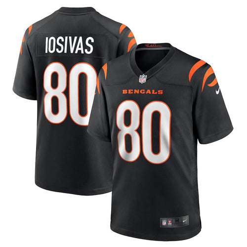 Andrei Iosivas Cincinnati Bengals Jersey - Black - Primetime Jerseys