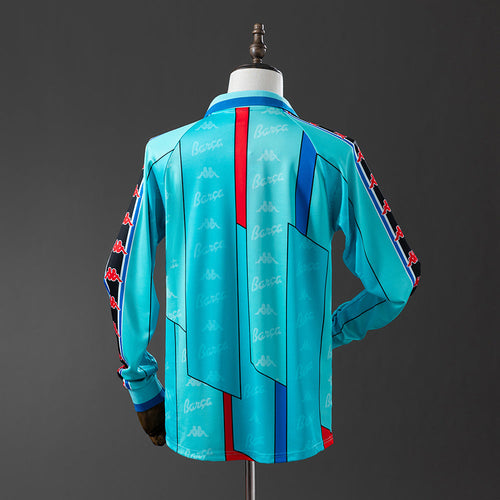Barcelona 1995/97 Away Long Sleeve Retro Jersey - Primetime Jerseys