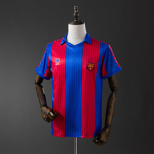 Barcelona 90/91 Home Retro Jersey - Primetime Jerseys