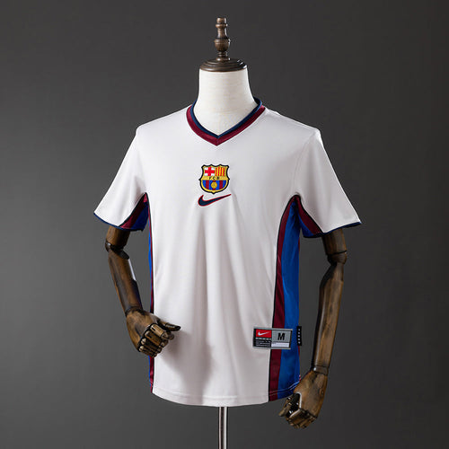 Barcelona 98/99 Away Retro Jersey - Primetime Jerseys