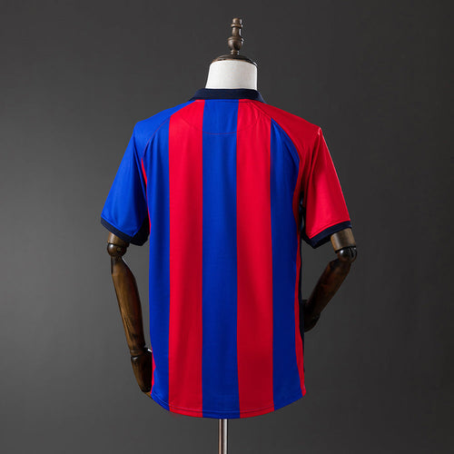 Barcelona 01/02 Home Retro Jersey - Primetime Jerseys