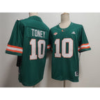 Malachi Toney Miami Hurricanes Jersey - Green - Primetime Jerseys