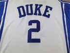 Cooper Flagg Duke Blue Devils Jersey - White - Primetime Jerseys