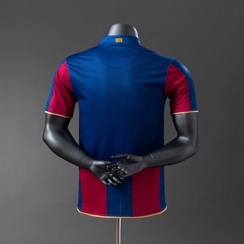 Barcelona 07/08 Player Version Retro Home Jersey - Primetime Jerseys