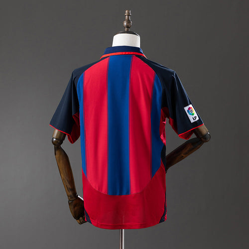 Barcelona 03/04 Home Retro Jersey - Primetime Jerseys
