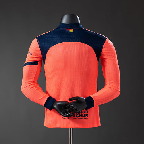 Barcelona 25/26 Third Away Long Sleeve Player Version Jersey - Primetime Jerseys