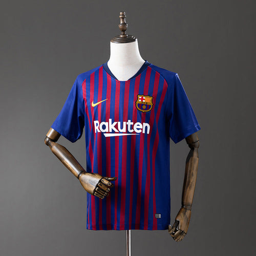 Barcelona 18/19 Home Retro Jersey - Primetime Jerseys