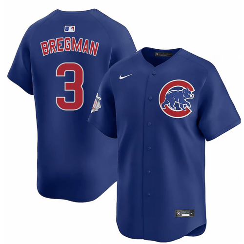 Alex Bregman Chicago Cubs Jersey - Blue - Primetime Jerseys