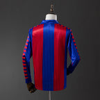 Barcelona 1992 Home Long Sleeve Retro Jersey - Primetime Jerseys