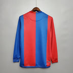 Barcelona 06/07 Home Long Sleeve Retro Jersey - Primetime Jerseys