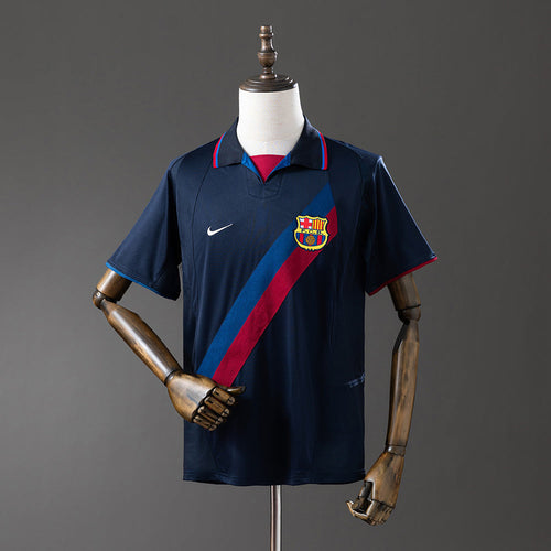 Barcelona 02/03 Third Away Retro Jersey - Primetime Jerseys
