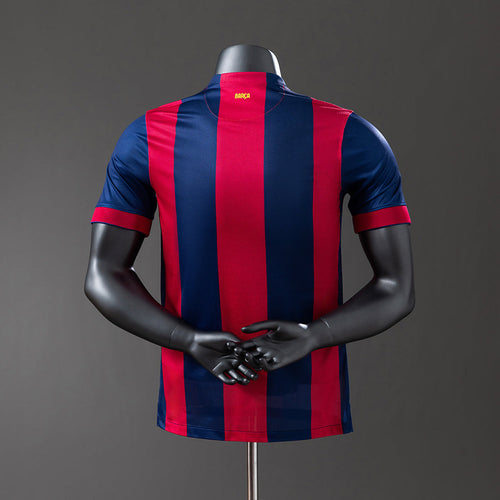 Barcelona 14/15 Home Player Version Retro Jersey - Primetime Jerseys