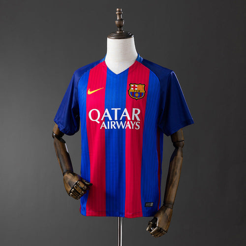Barcelona 16/17 Home Retro Jersey - Primetime Jerseys