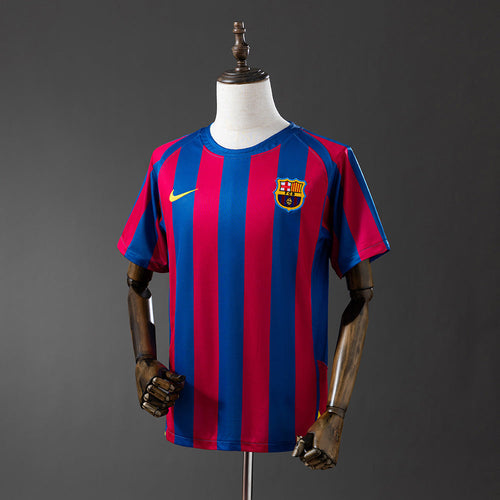 Barcelona 05/06 Home Retro Jersey - Primetime Jerseys