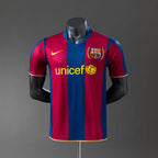 Barcelona 07/08 Player Version Retro Home Jersey - Primetime Jerseys