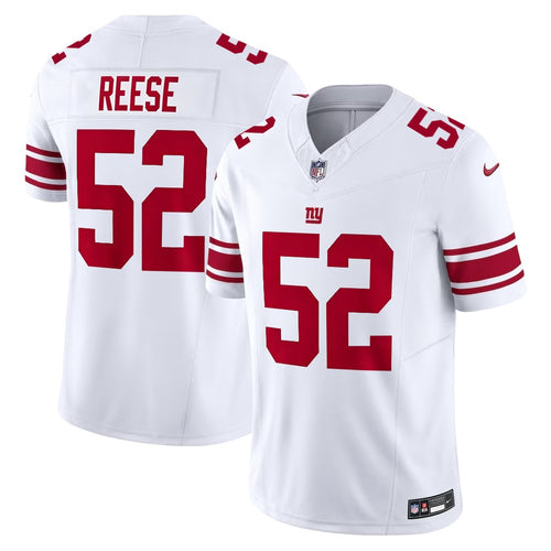 Arvell Reese New York Giants 2026 NFL Draft First Round Pick No. 5 Jersey - White - Primetime Jerseys