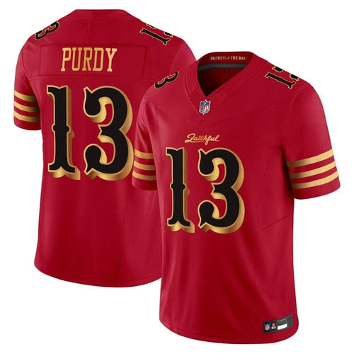 Brock Purdy San Francisco 49ers 2025 Rivalries Collection Jersey - Red - Primetime Jerseys