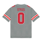 Sonny Styles Ohio State Buckeyes Jersey – Grey - Primetime Jerseys