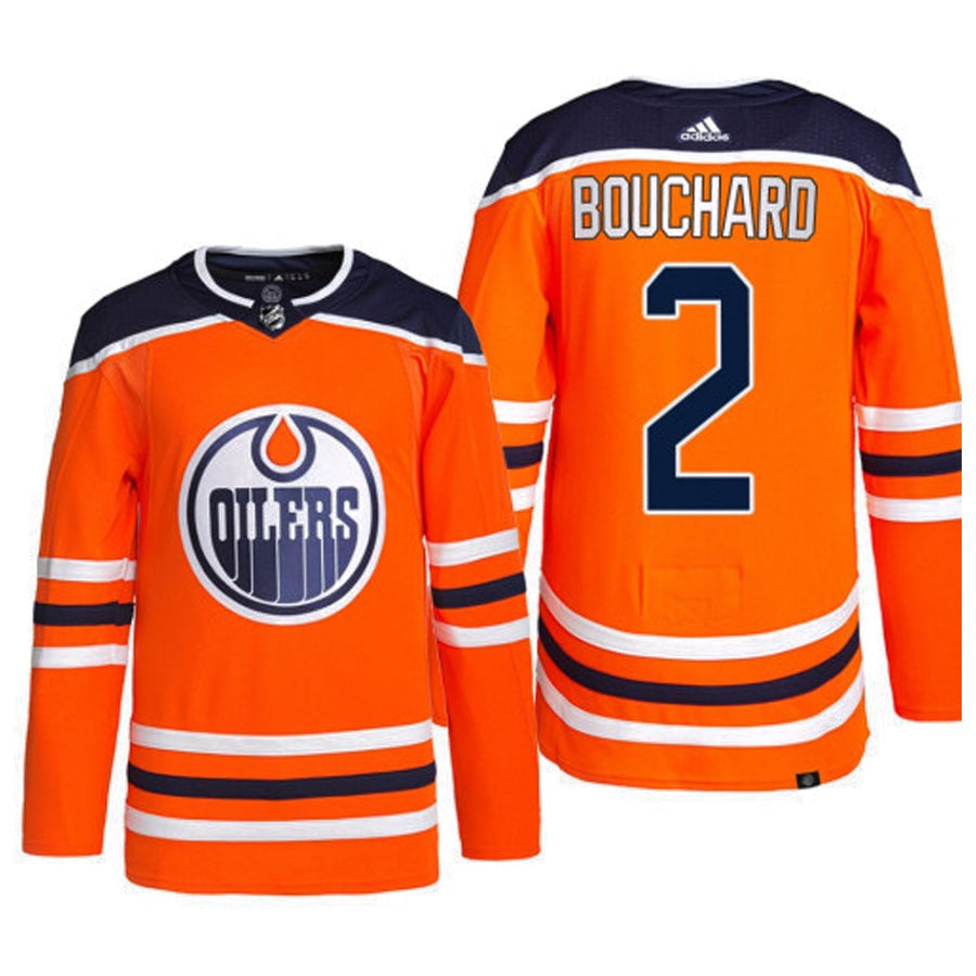 Evan Bouchard #2 Edmonton Oilers NHL Jersey - Orange