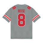 Arvell Reese Ohio State Buckeyes Jersey – Grey - Primetime Jerseys