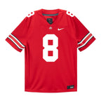 Arvell Reese Ohio State Buckeyes Jersey – Red - Primetime Jerseys