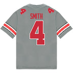 Jeremiah Smith Ohio State Buckeyes Jersey – Grey - Primetime Jerseys