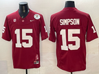 Ty Simpson Alabama Crimson Tide Rosebowl Jersey - Crimson - Primetime Jerseys