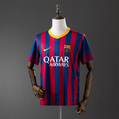 Barcelona 13/14 Home Retro Jersey - Primetime Jerseys
