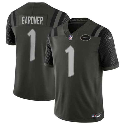 Ahmad Sauce Gardner New York Jets 2025 Rivalries Collection Jersey - Gotham Green