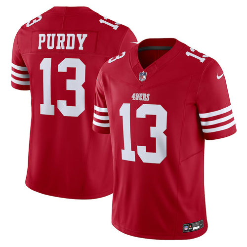Brock Purdy San Francisco 49ers Jersey - Scarlet - Primetime Jerseys