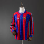 Barcelona 96/97 Home Long Sleeve Retro Jersey - Primetime Jerseys