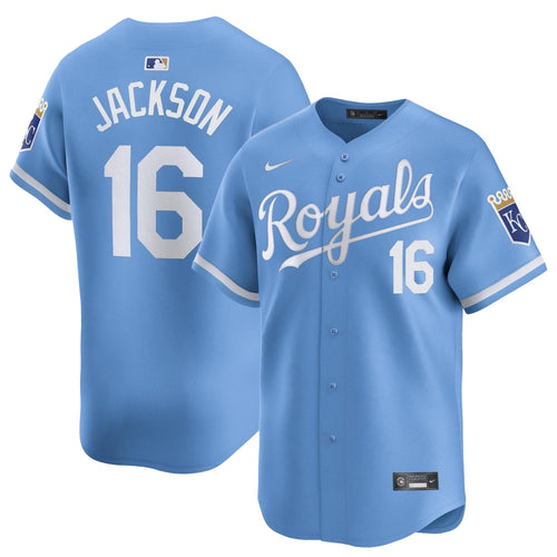 Bo Jackson Kansas City Royals Alternate Jersey - Light Blue - Primetime Jerseys