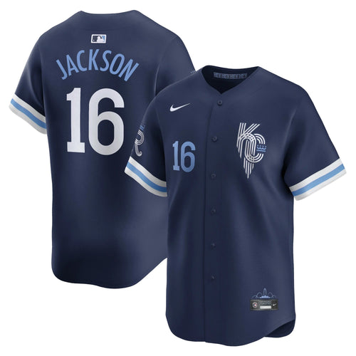 Bo Jackson Kansas City Royals City Connect Jersey - Navy - Primetime Jerseys