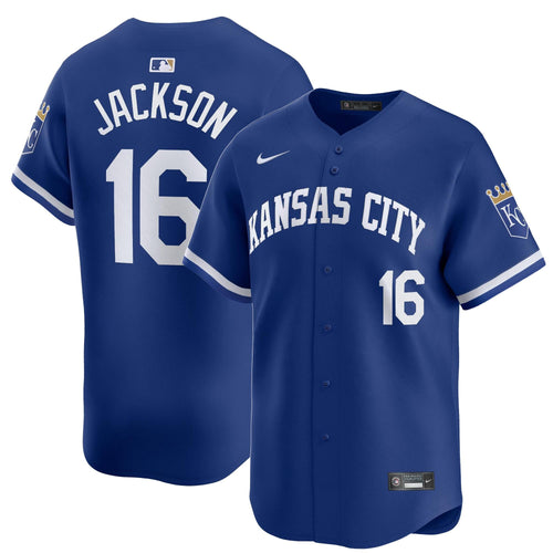 Bo Jackson Kansas City Royals Alternate Jersey - Royal Blue - Primetime Jerseys