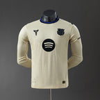 Barcelona 25/26 Player Version Away Long Sleeve Jersey - Primetime Jerseys
