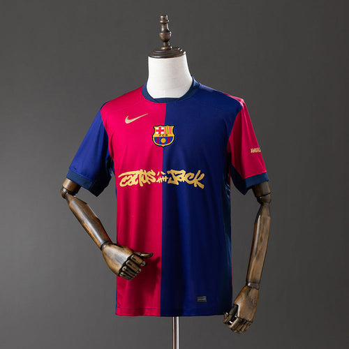 Barcelona 24/25 Travis Scott Cactus Jack Home Jersey - Primetime Jerseys