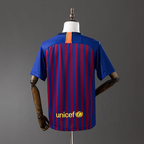 Barcelona 18/19 Home Retro Jersey - Primetime Jerseys