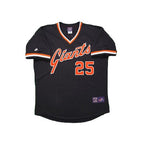 Barry Bonds 1982 San Francisco Giants Cooperstown Road Jersey - Black - Primetime Jerseys