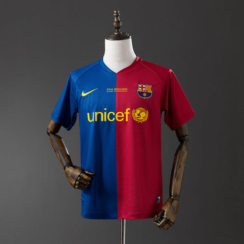 Barcelona 08/09 UEFA Champions League Home Retro Jersey - Primetime Jerseys