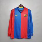 Barcelona 06/07 Home Long Sleeve Retro Jersey - Primetime Jerseys