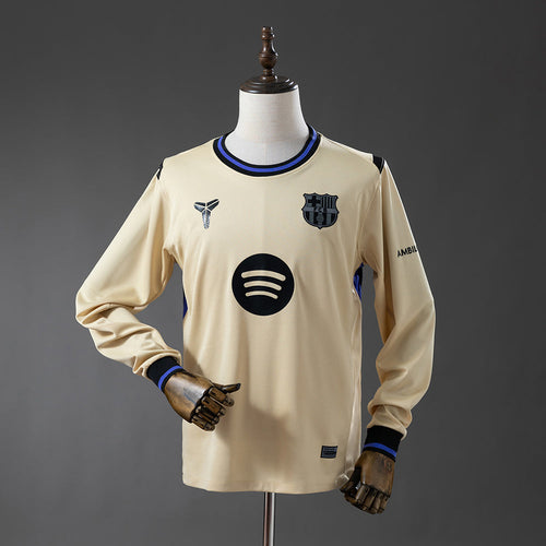 Barcelona 25/26 Away Long Sleeve Jersey - Primetime Jerseys